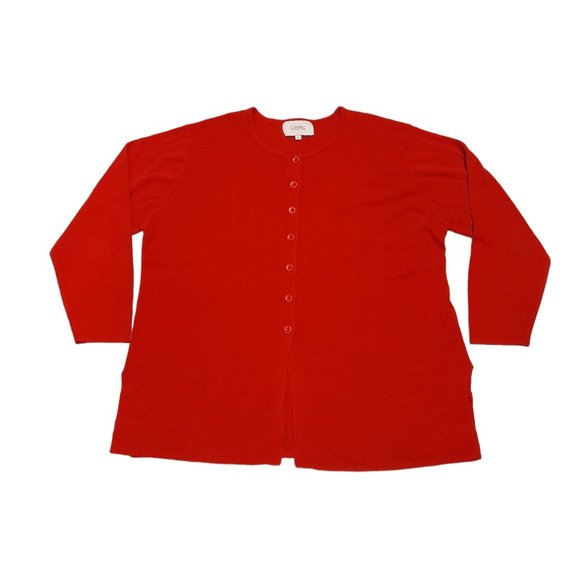 Red Cardigan - Picture 2 of 4